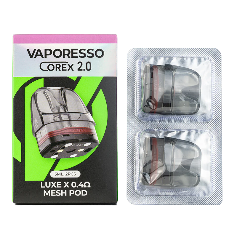 Vaporesso - Luxe X Replacement Pods (2-Pack)  SilverBack Distro LLC