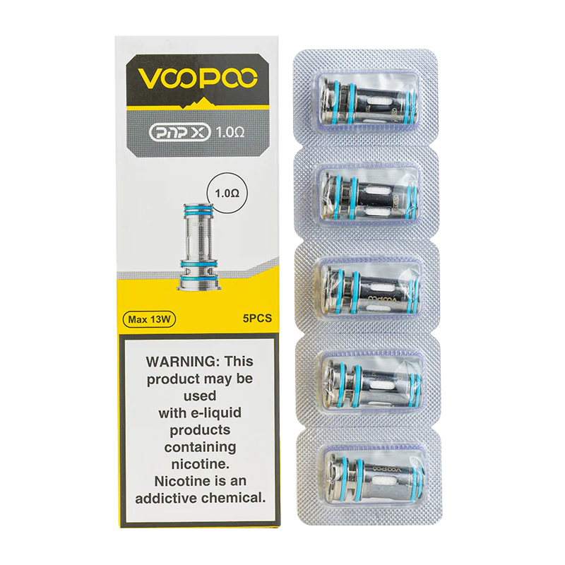 VooPoo - PnP X Coil (5-Pack) SilverBack Distro LLC VooPoo - PnP X Coil (5-Pack) SilverBack Distro LLC