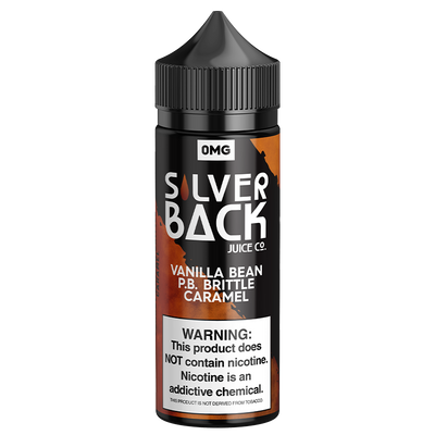 Amy by Silverback Juice Co., 0mg – Vanilla, Caramel & Peanut Butter Blend