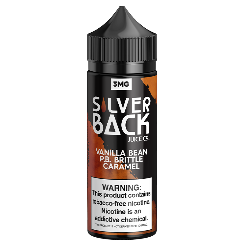 Amy by Silverback Juice Co., 3mg – Vanilla, Caramel & Peanut Butter Blend
