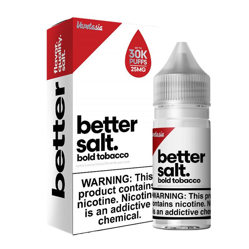 Better Salt by Vapetasia - Bold Tobacco