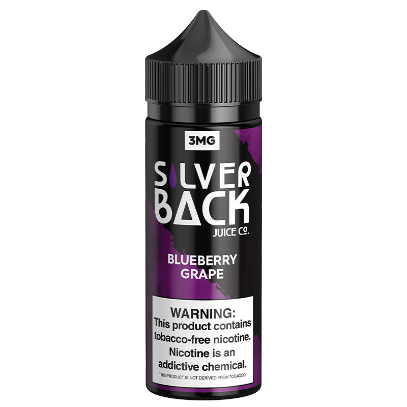 Booboo by Silverback Juice Co., 3mg – Grape & Blueberry Fusion