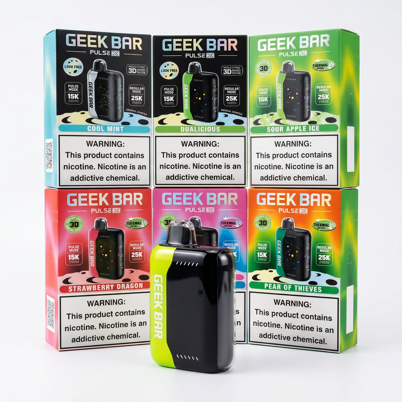 Geek Bar Pulse X 25K Disposable Vape | 5% Nicotine – SilverBack Distro LLC
