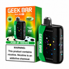 Geek Bar Pulse X 25K Pear of Thieves disposable vape with box and device on white background