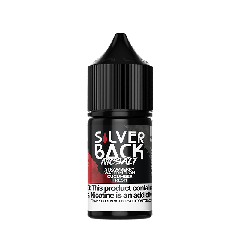 Jack Nic Salt by Silverback Juice Co. -Strawberry, Watermelon, Cucumber,  Ice – SilverBack Distro LLC