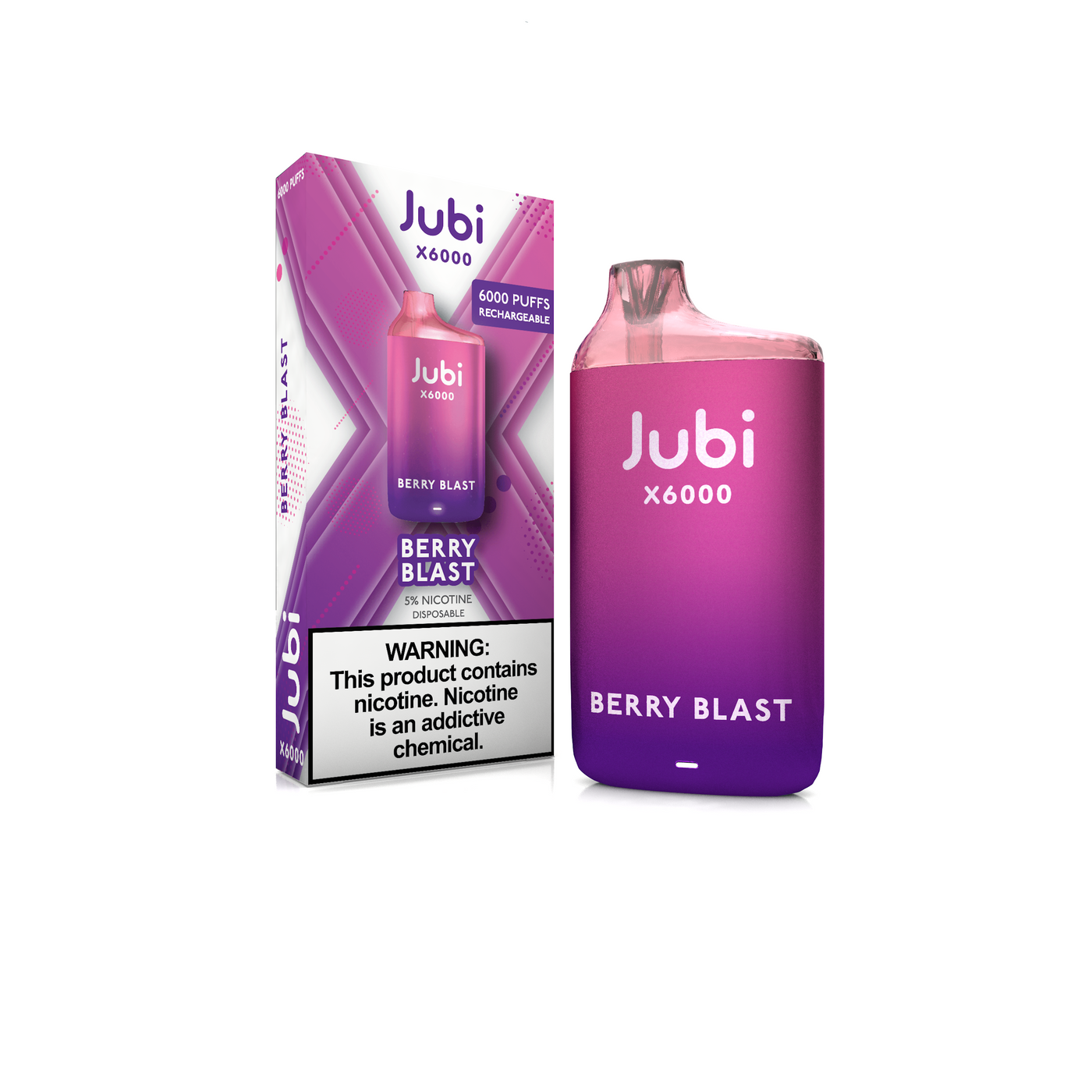 Jubi X6000 - Berry Blast