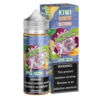 Noms X2 - Kiwi Passionfruit Nectarine