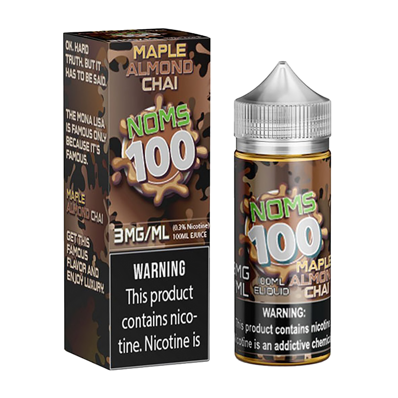 Noms 100 - Maple Almond Chai SilverBack Distro LLC Noms 100 - Maple Almond Chai SilverBack Distro LLC