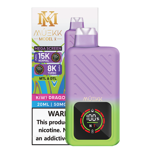 MUEKK - Model X - Kiwi Dragonberry Ice - Disposable – SilverBack