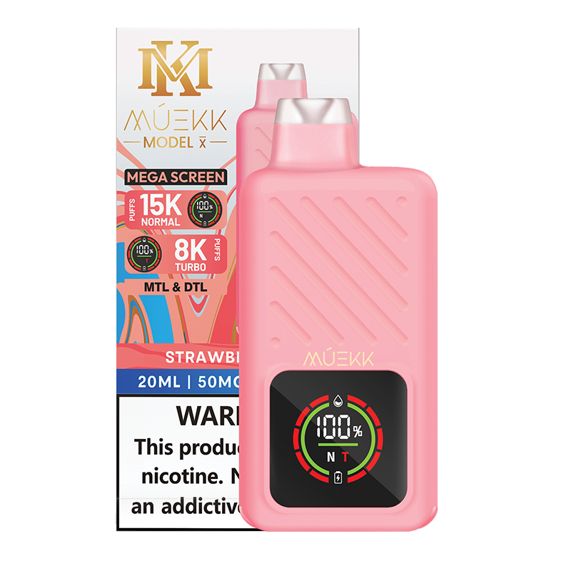 MUEKK - Model X - Strawberry Ice - Disposable