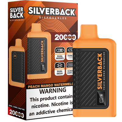 Silverback Disposables - Peach Mango Watermelon