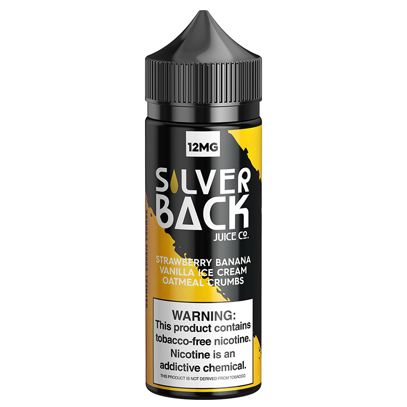 Rocky by Silverback Juice Co. Strawberry Banana, Vanilla Ice Cream, Oatmeal SilverBack Distro LLC Rocky by Silverback Juice Co. Strawberry Banana, Vanilla Ice Cream, Oatmeal SilverBack Distro LLC