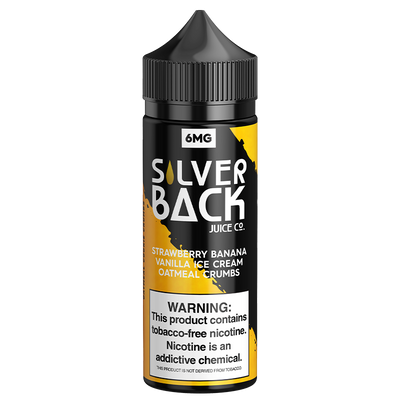 Rocky by Silverback Juice Co., 6mg – Strawberry, Banana & Vanilla Ice Cream Blend