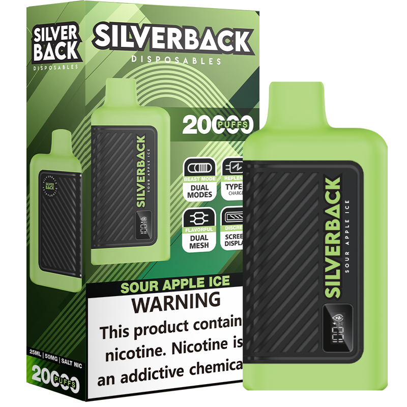 Silverback Disposables - Sour Apple Ice