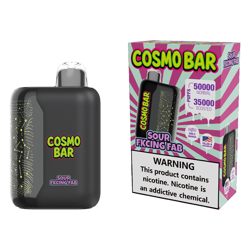 Cosmo Bar - 50k Disposable  SilverBack Distro LLC