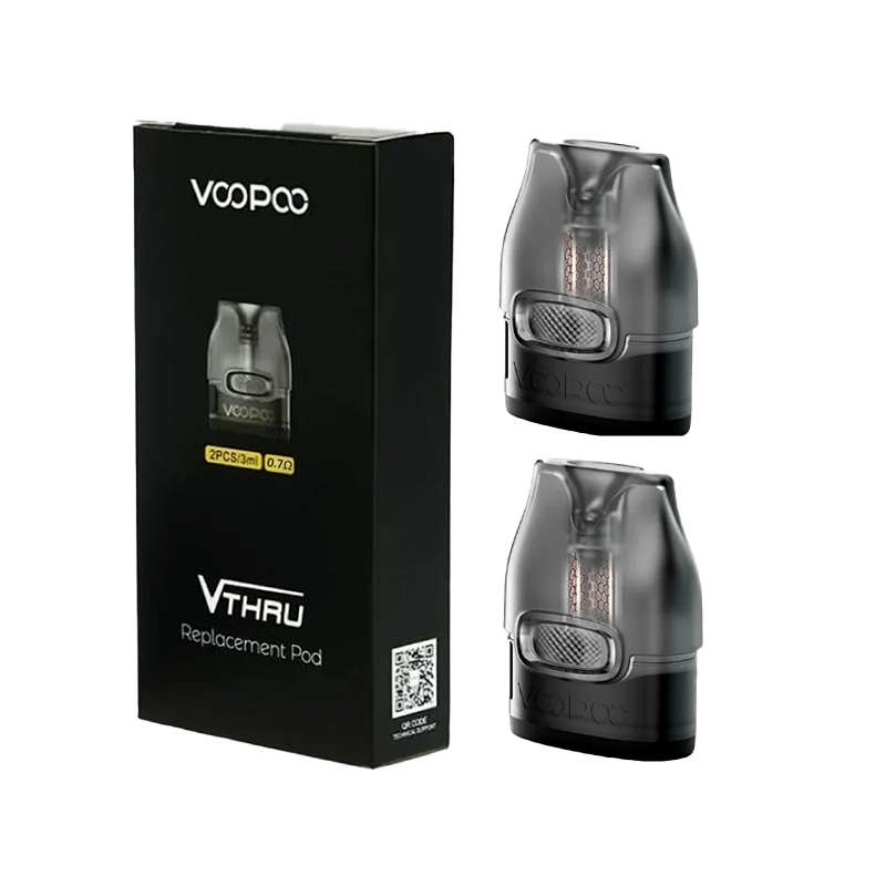 VooPoo - V Thru Pro Replacement Pods  2 Pack  SilverBack Distro LLC