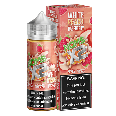 Noms X2 - White Peach Raspberry