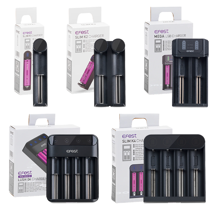 Efest Lithium-Ion Battery Chargers  SilverBack Distro LLC