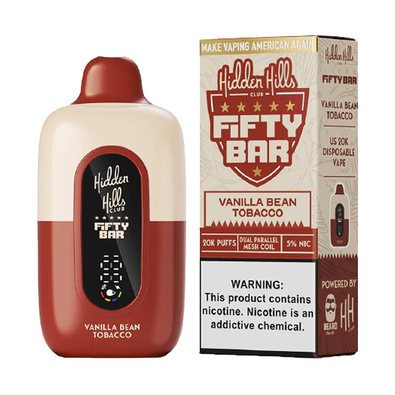 Fifty Bar V2 - 20k Disposable  SilverBack Distro LLC